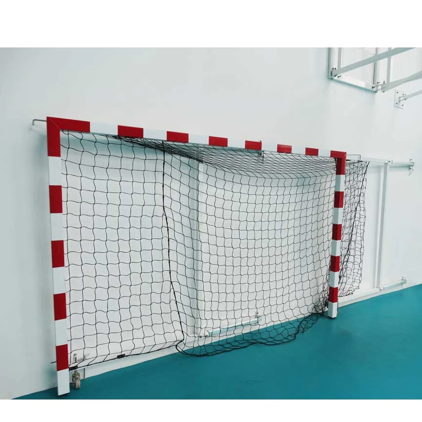 Buts de handball rabattable au mur - Image 5