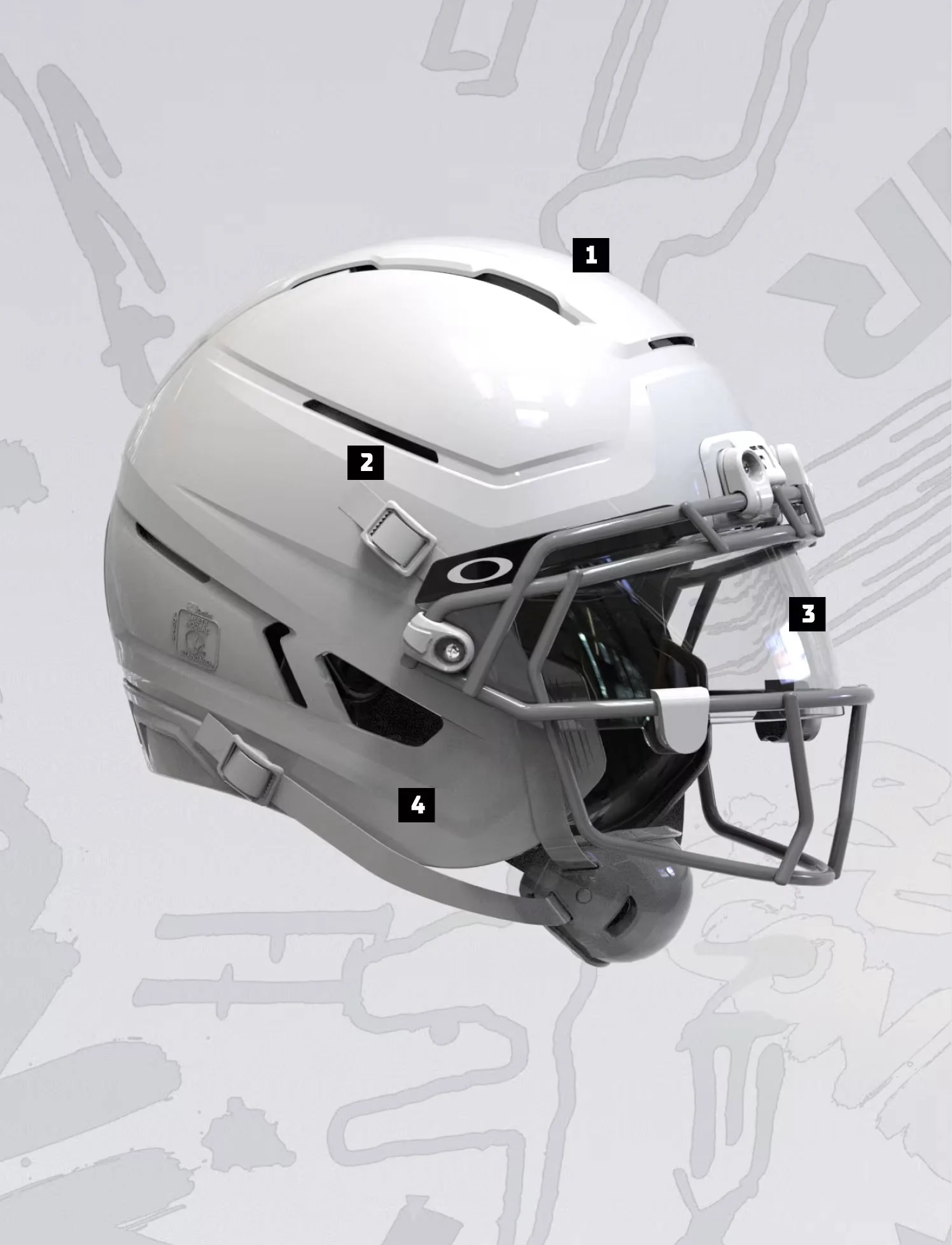 Casque de football Schutt F7 Air - Image 12