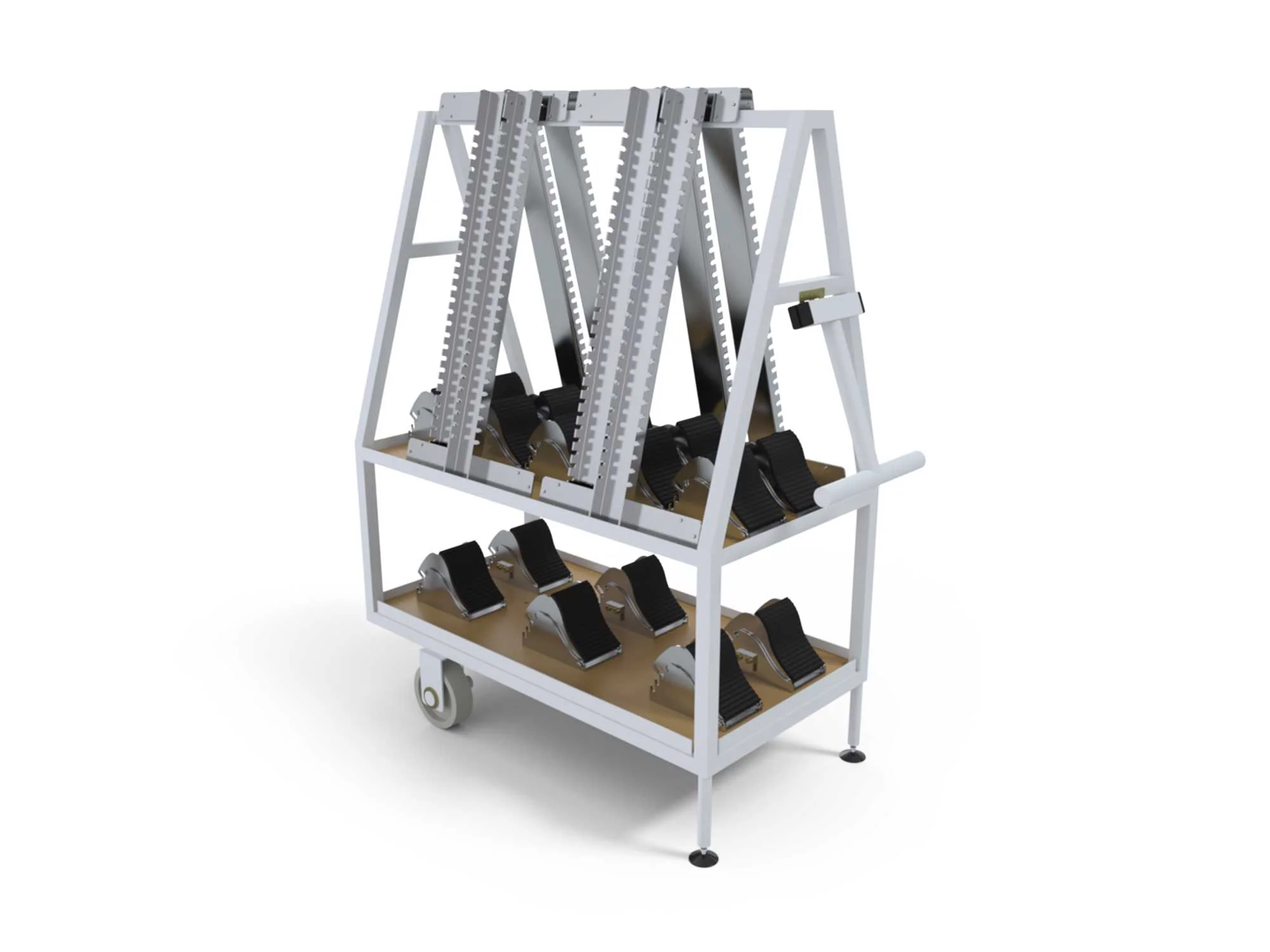 Chariot pour bloc de départ