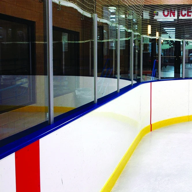 Dessus de bande de hockey
