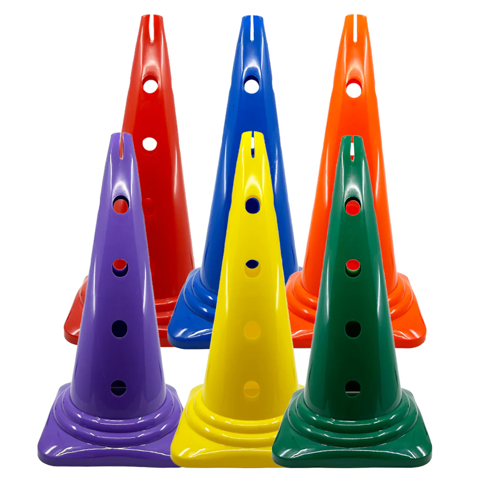 Ensemble de cones perforés en plastique - Image 3