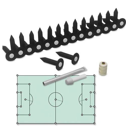 Ensemble de marquage de terrain de soccer