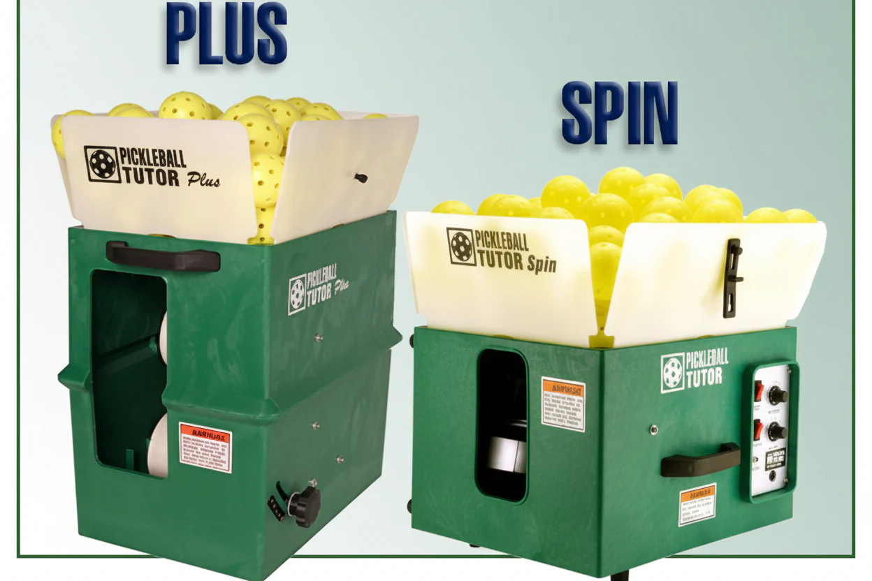 Lance balles de Pickleball Tutor Plus et spin