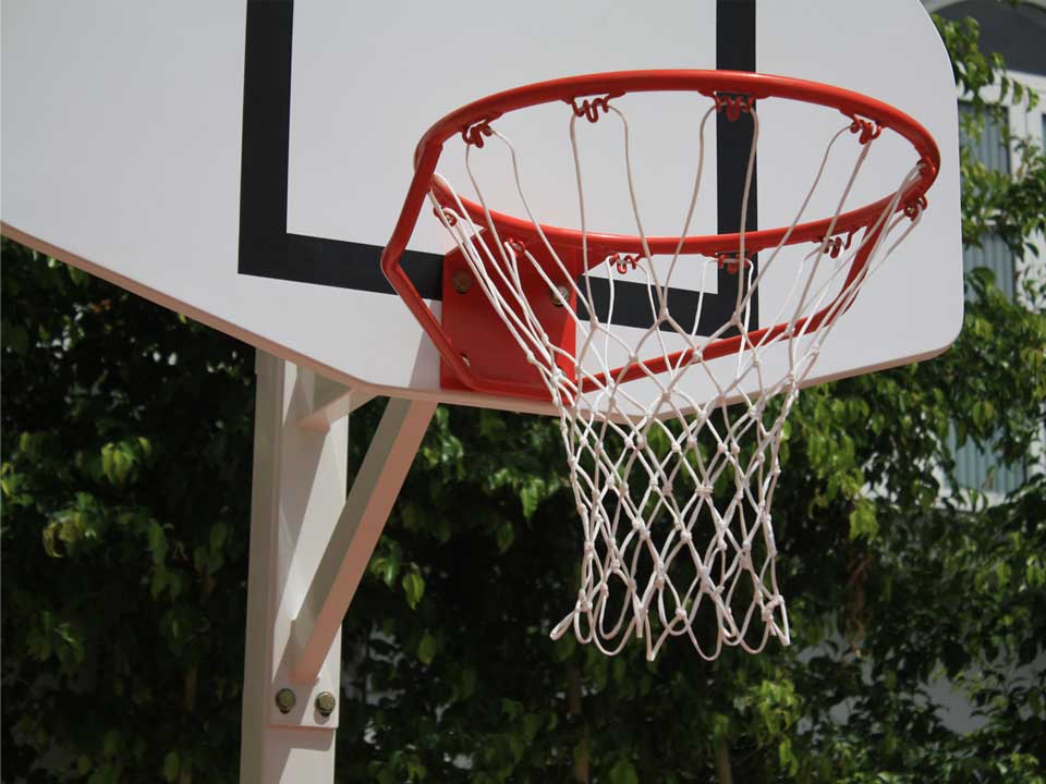 Panier de basketball sur plaque - Image 4