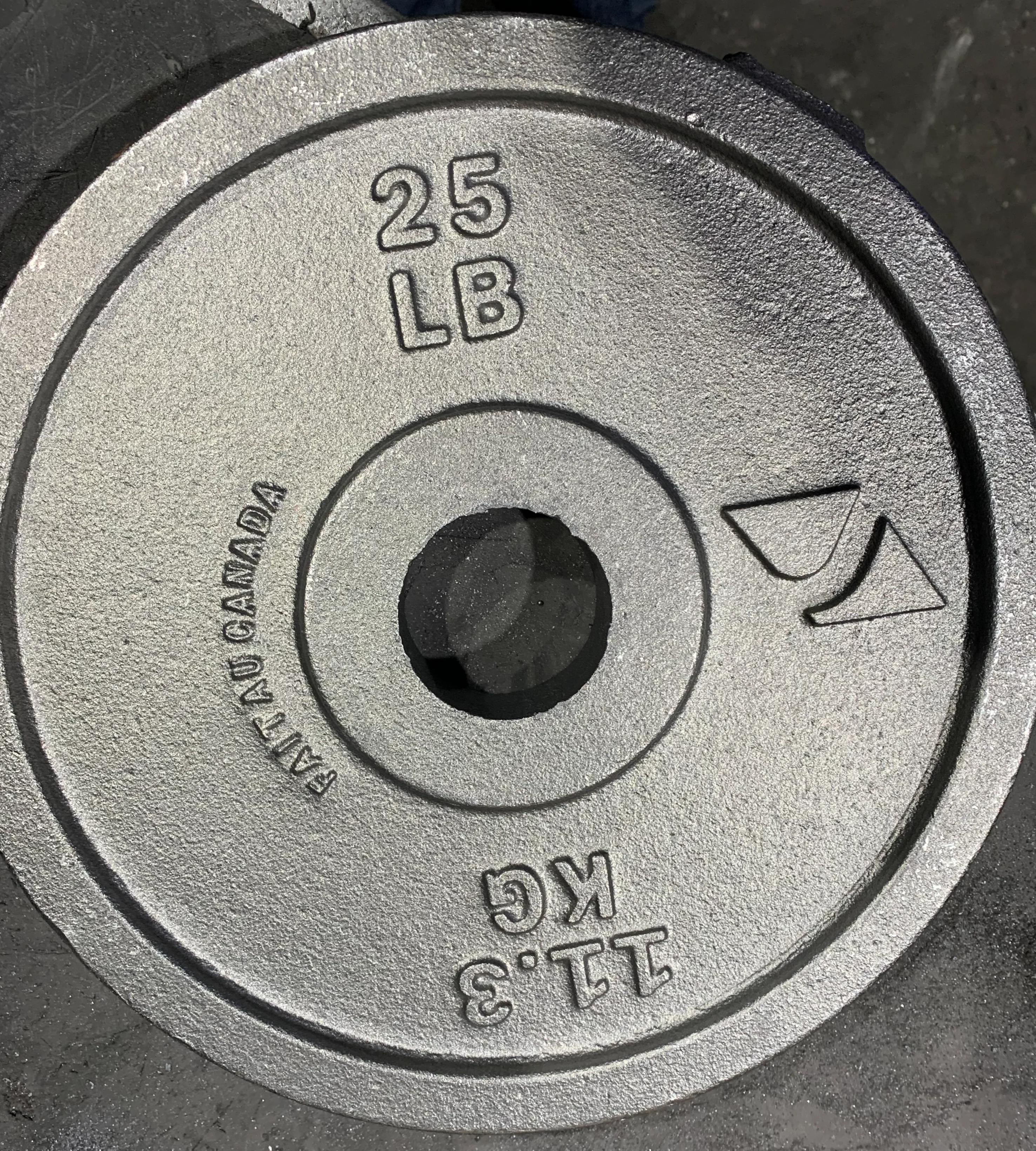 Plaques de musculation olympiques en acier - Image 3