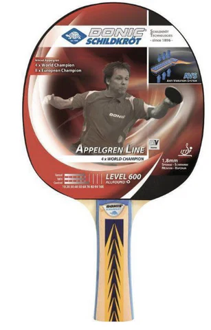 Raquette de ping-pong Donic-Schildkröt Appelgren Level 600
