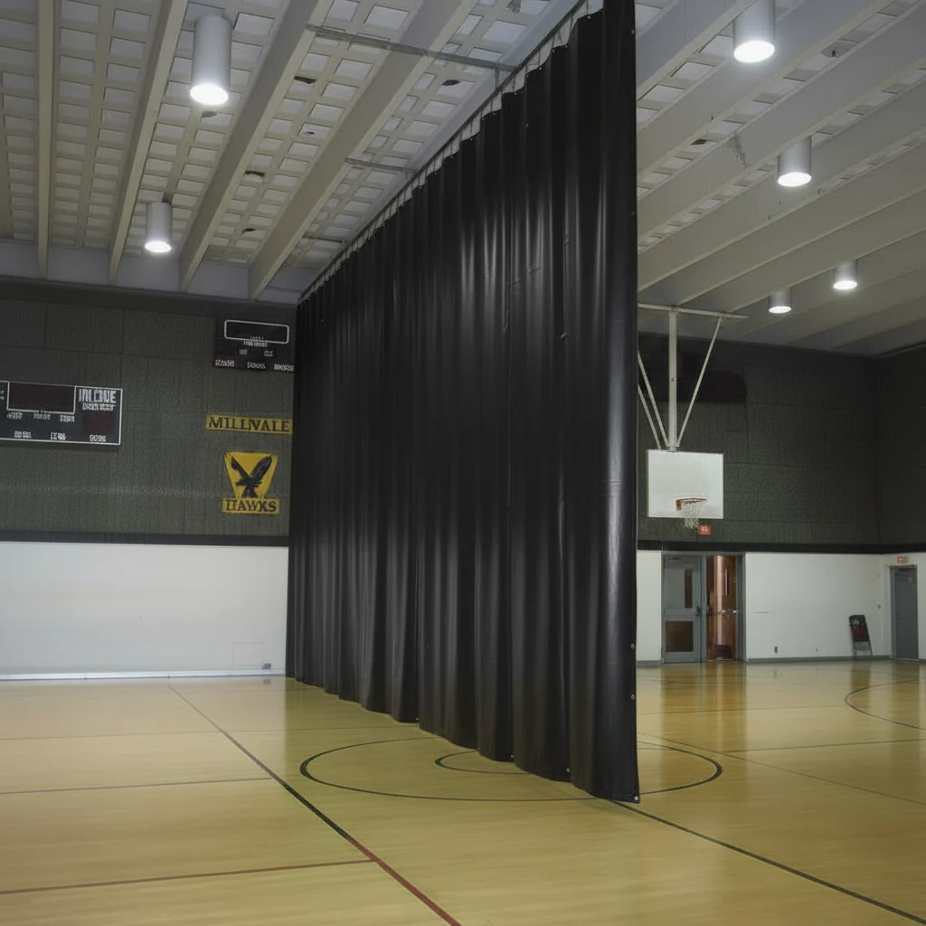 Rideau diviseur de gymnase - Image 8