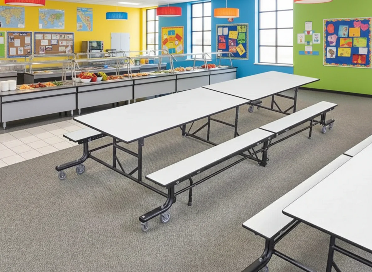 Table de cafeteria pliante - Image 9